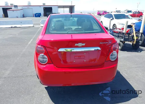 2013 Chevrolet Sonic Lt Auto из США, поврежденный, VIN 1G1JC5SH4D4229798